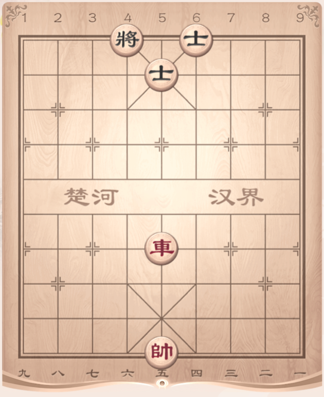 图解单车胜双士的关键占位，展示车如何占据肋线并利用帅位压制