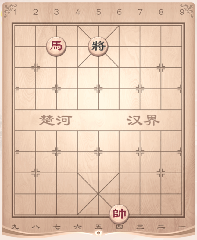 图解单马无法将死孤将的原理，黑将总有逃逸之路，红帅无法过河助攻